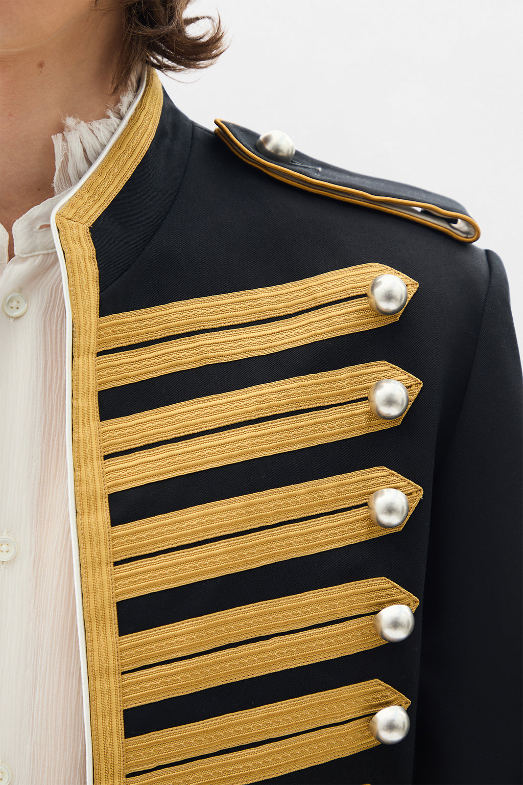 Set Embroidered Marsina Jacket