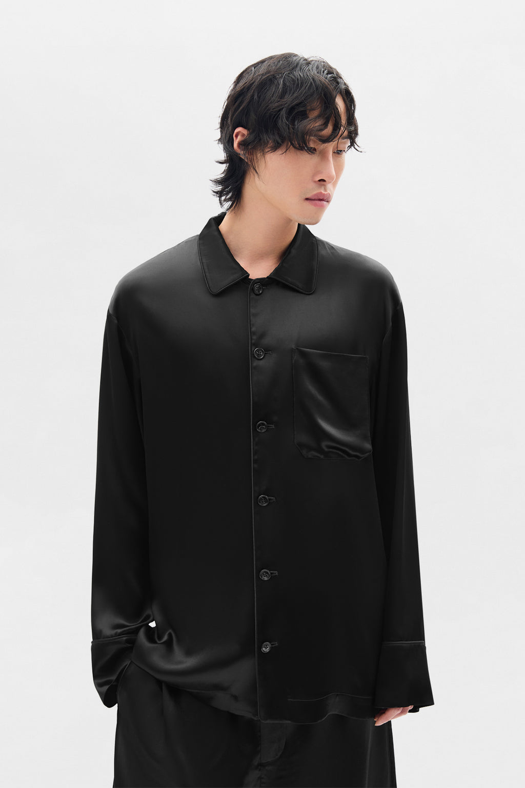 デイモン リラックス ラウンジ シャツ 