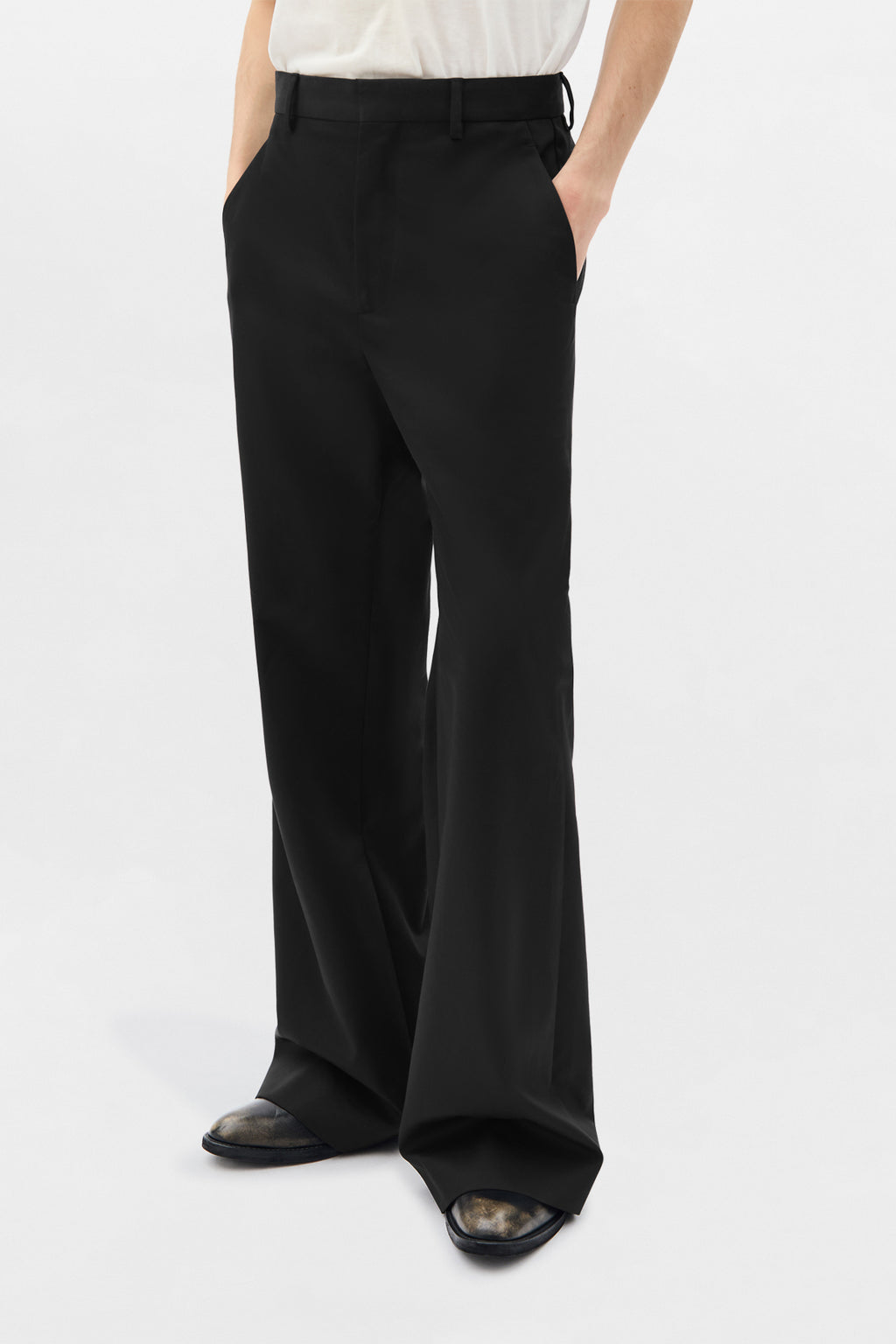 Darius Relaxed Flared Trousers