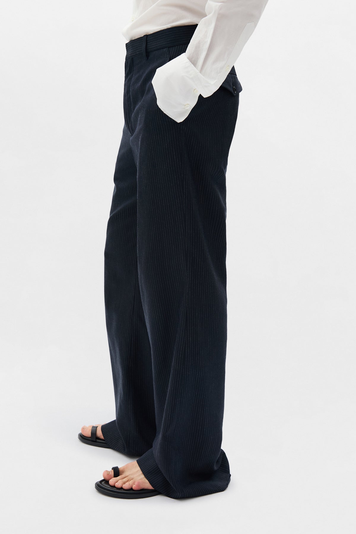 Darius Relaxed Flared Trousers