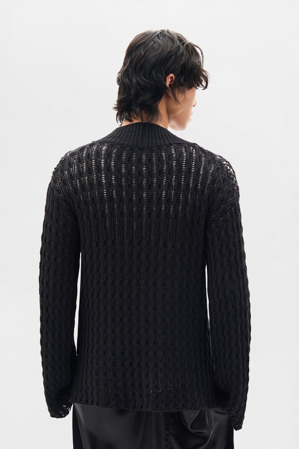 The Runar Deep V-Neck Comfort Sweater – Ann Demeulemeester