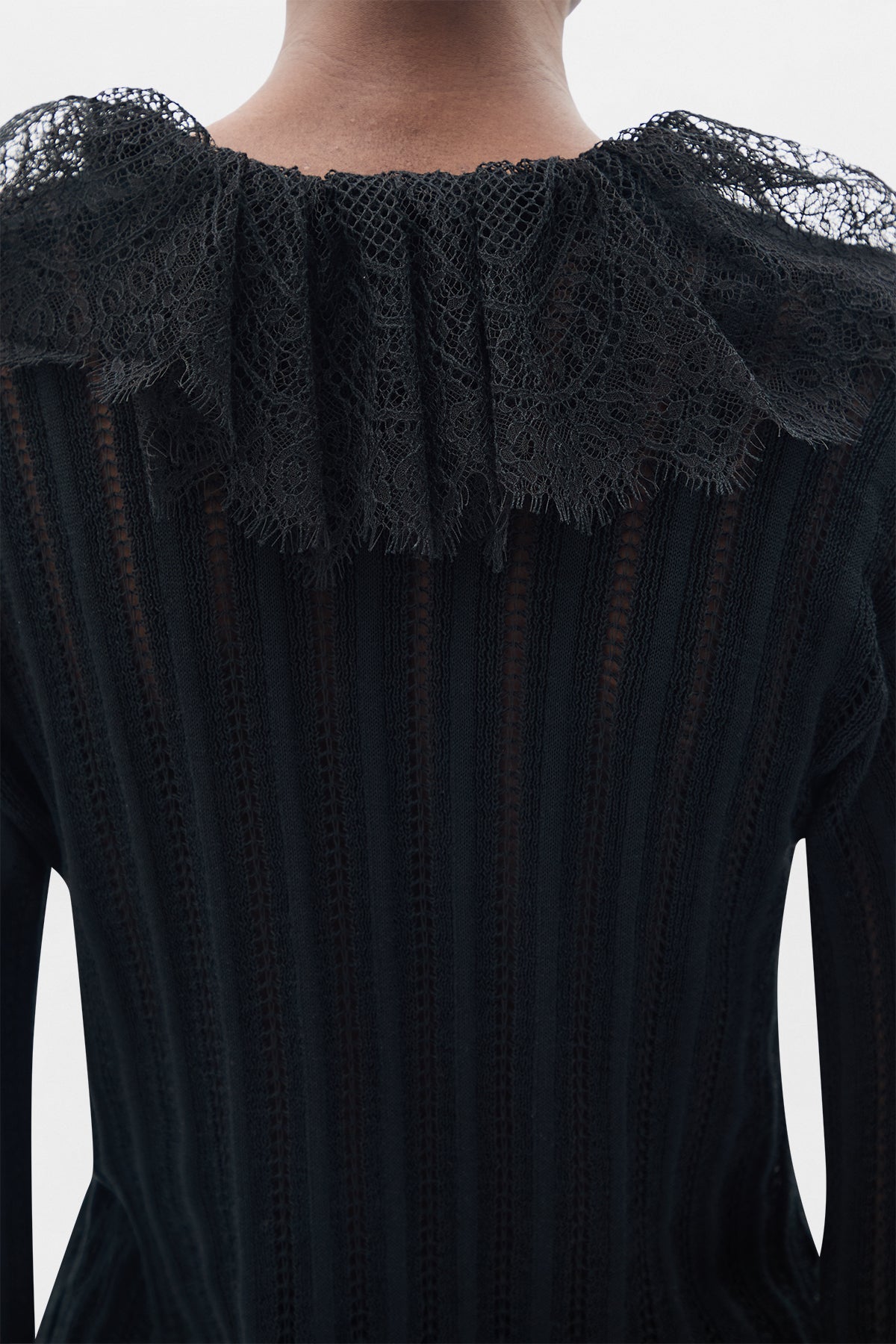 Nya Open Rib Fitted Cardigan – Ann Demeulemeester