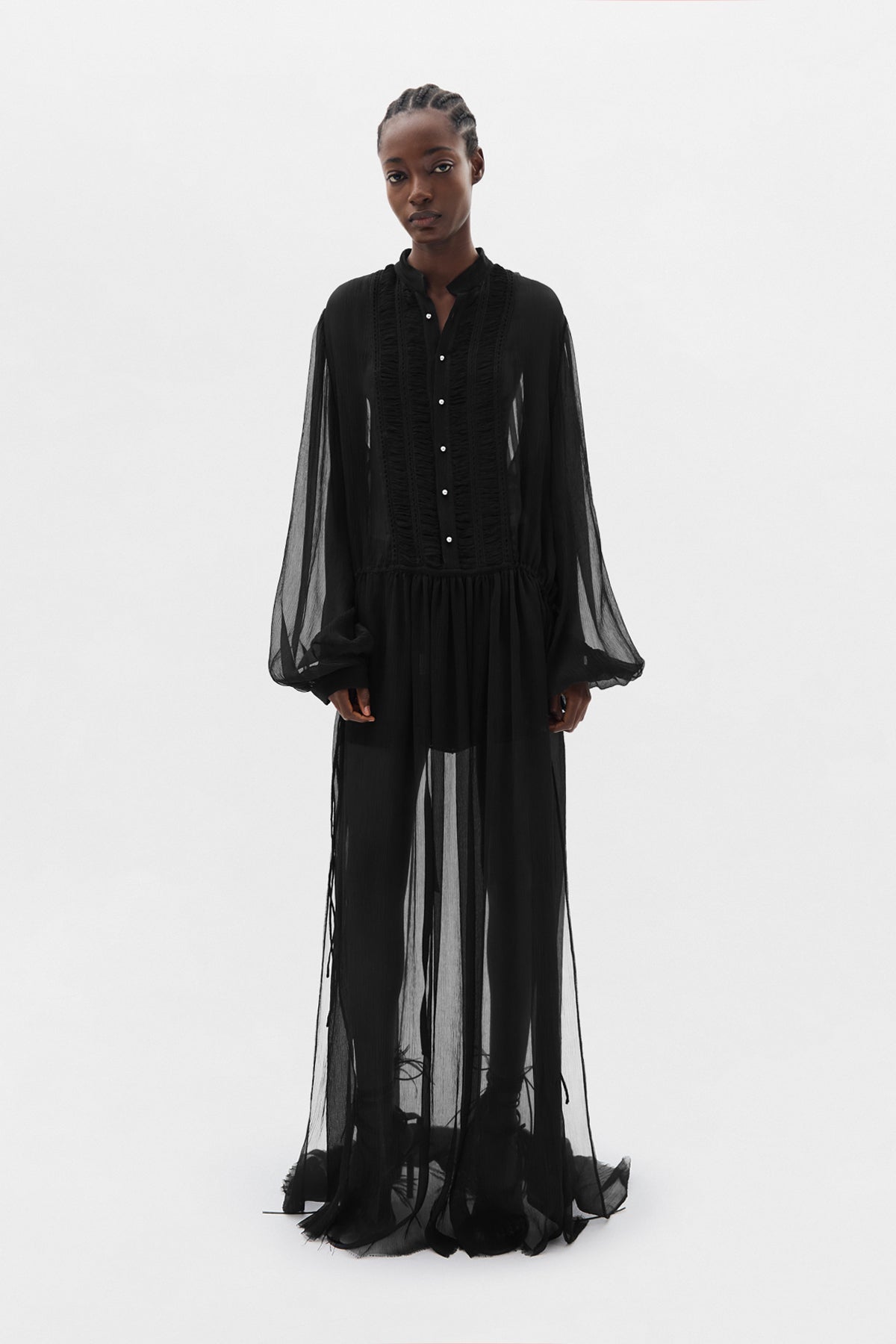 Tren High Comfort X-Long Dress – Ann Demeulemeester