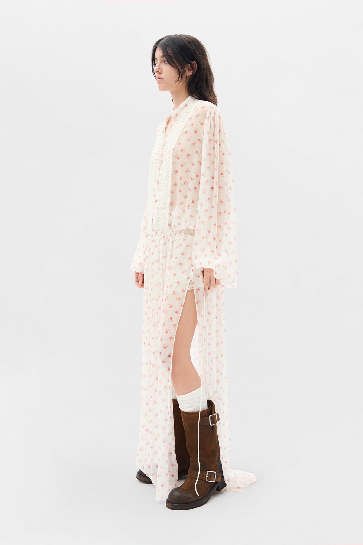 Tren High Comfort X-Long Dress – Ann Demeulemeester
