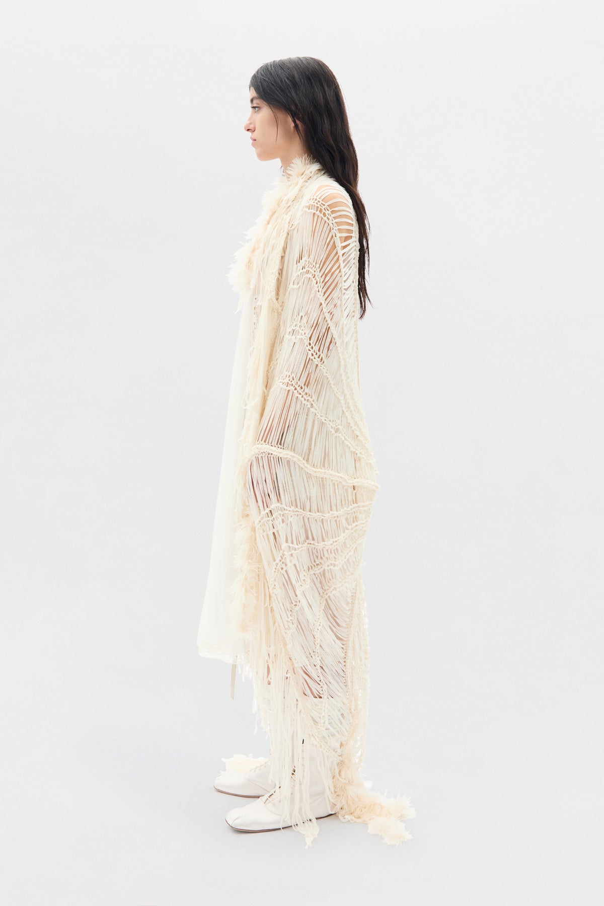 Ildi Crochet Stole – Ann Demeulemeester