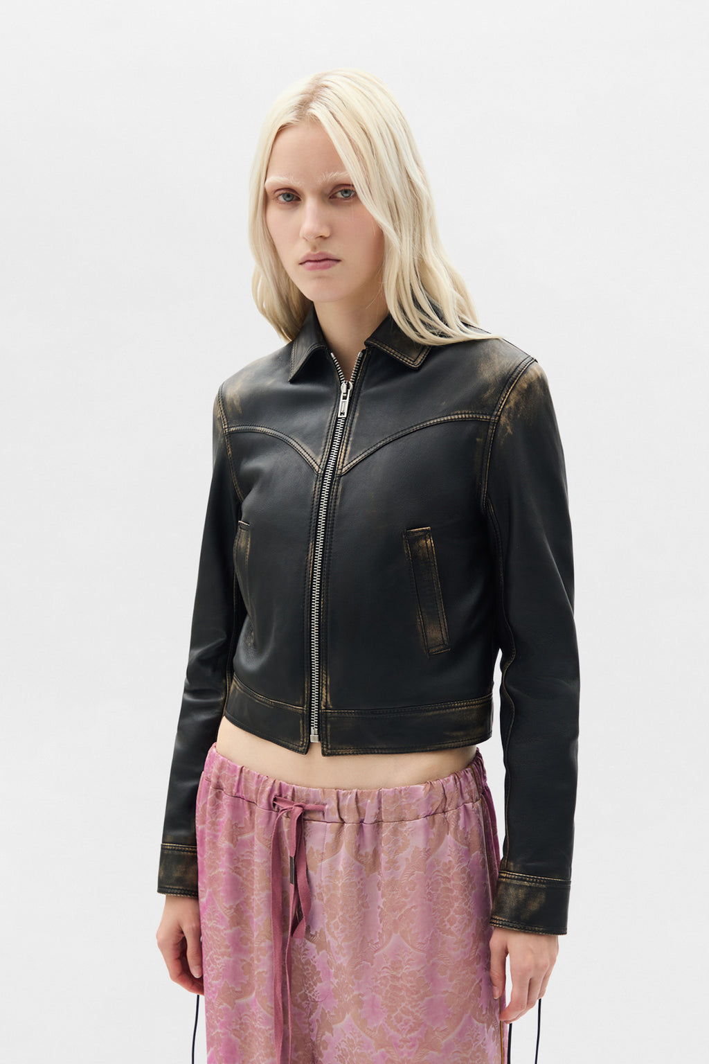 Guda Slim Fit Zipped Jacket