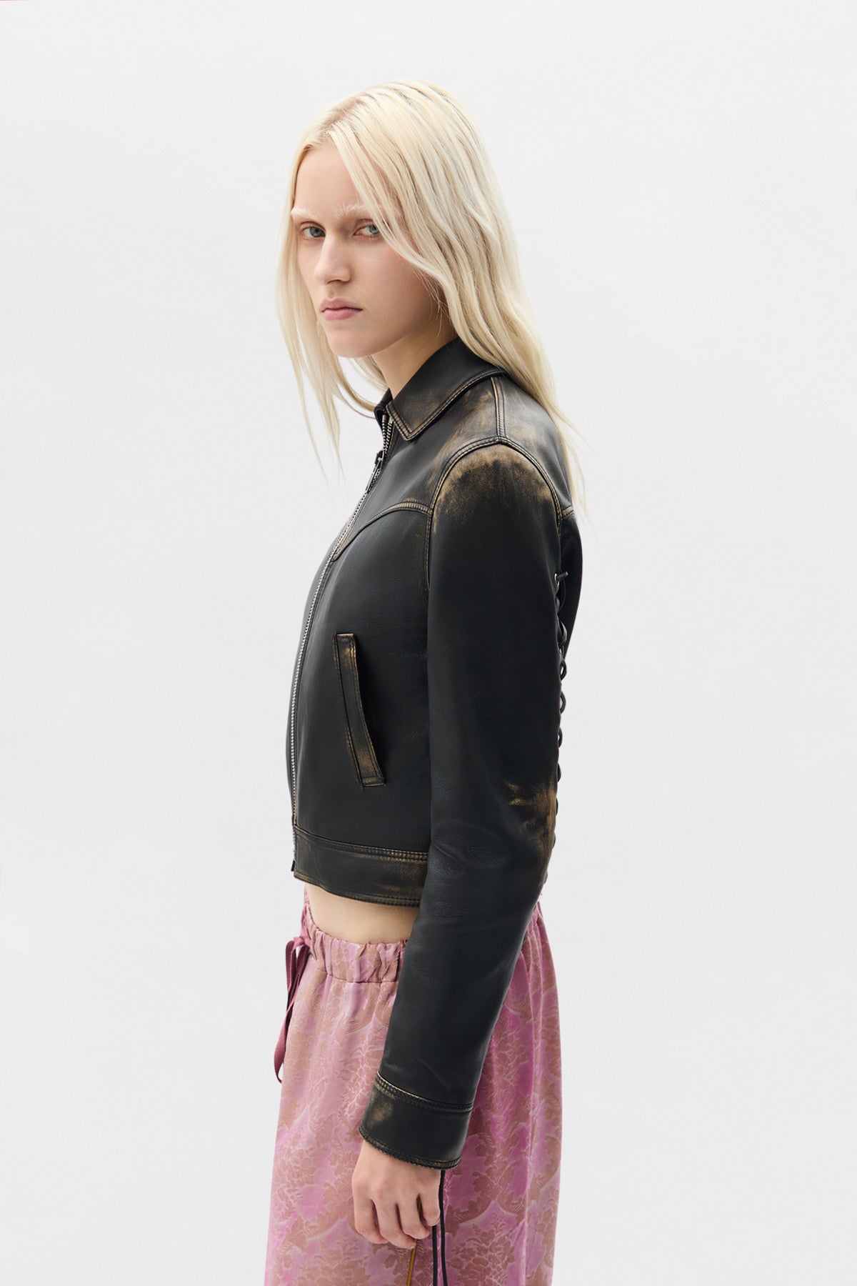 Guda Slim Fit Zipped Jacket – Ann Demeulemeester