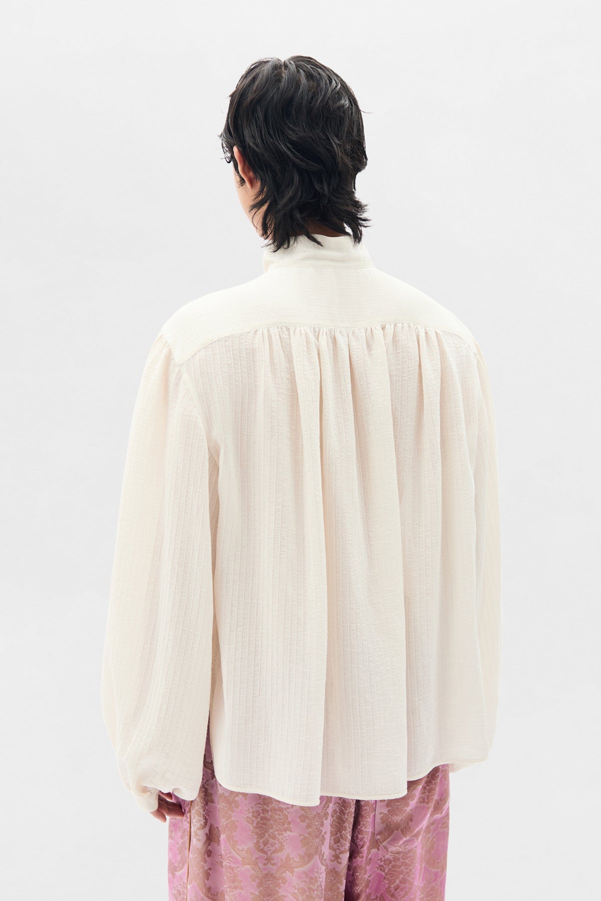 Thorald High Comfort Cropped Serafino Top – Ann Demeulemeester