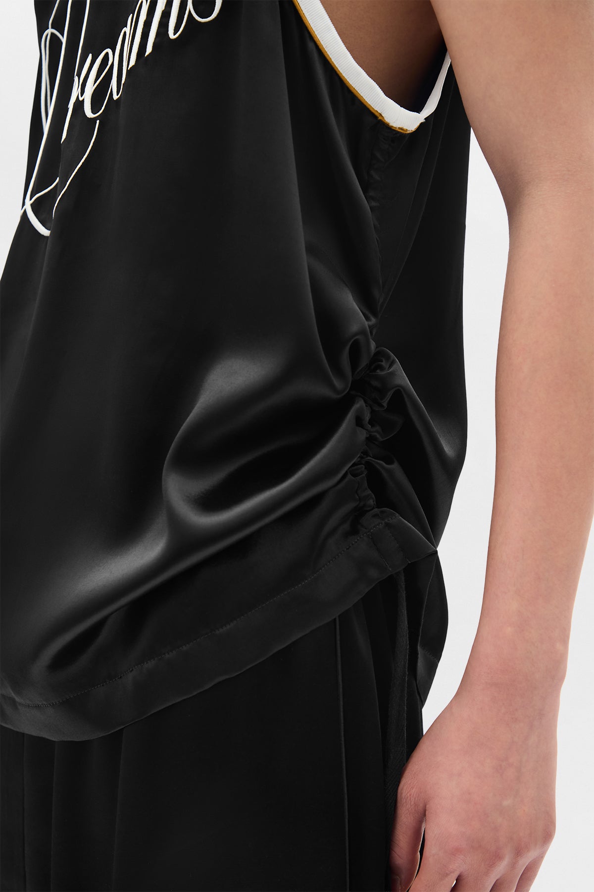 ANN DEMEULEMEESTER タンクトップ ブラック メンズタンクトップ – Ann Demeulemeester