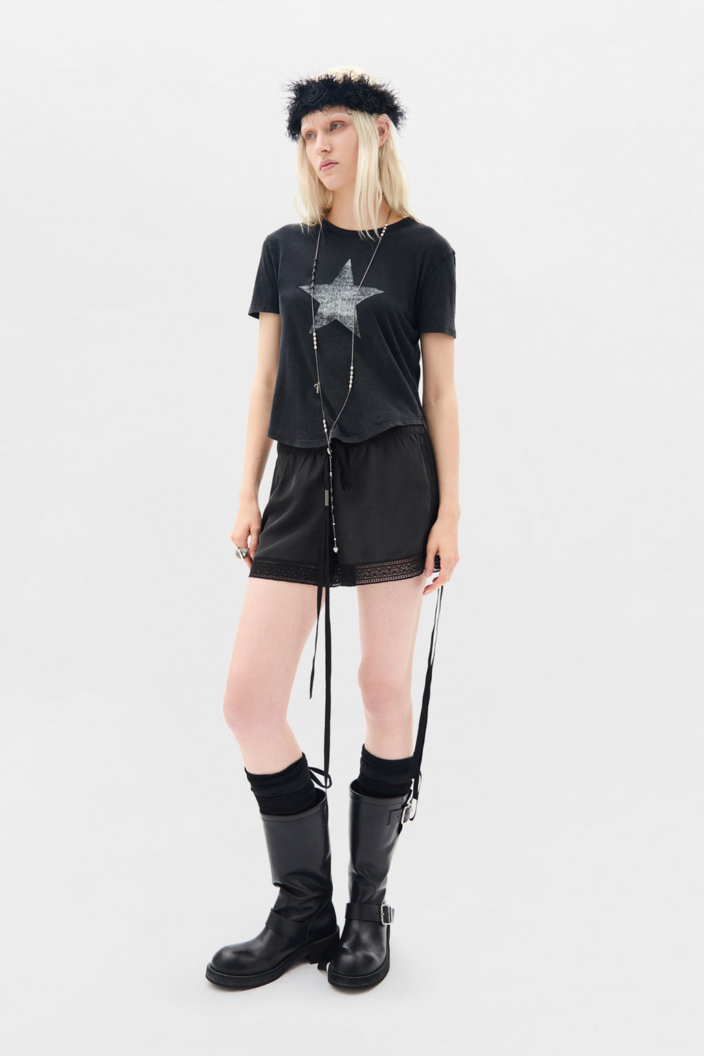 Ante Boxer with Lace Borde