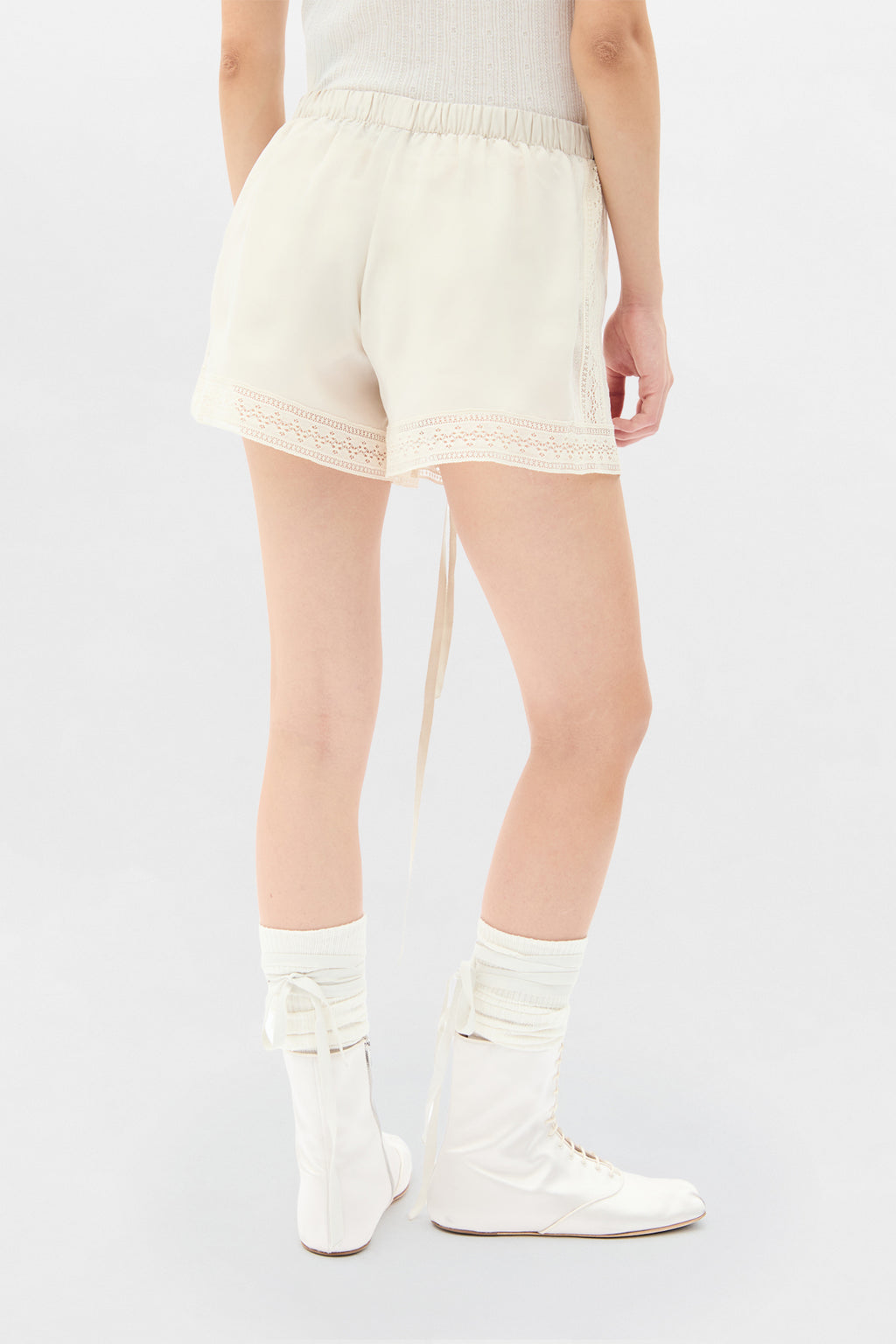 Ante Boxer with Lace Border