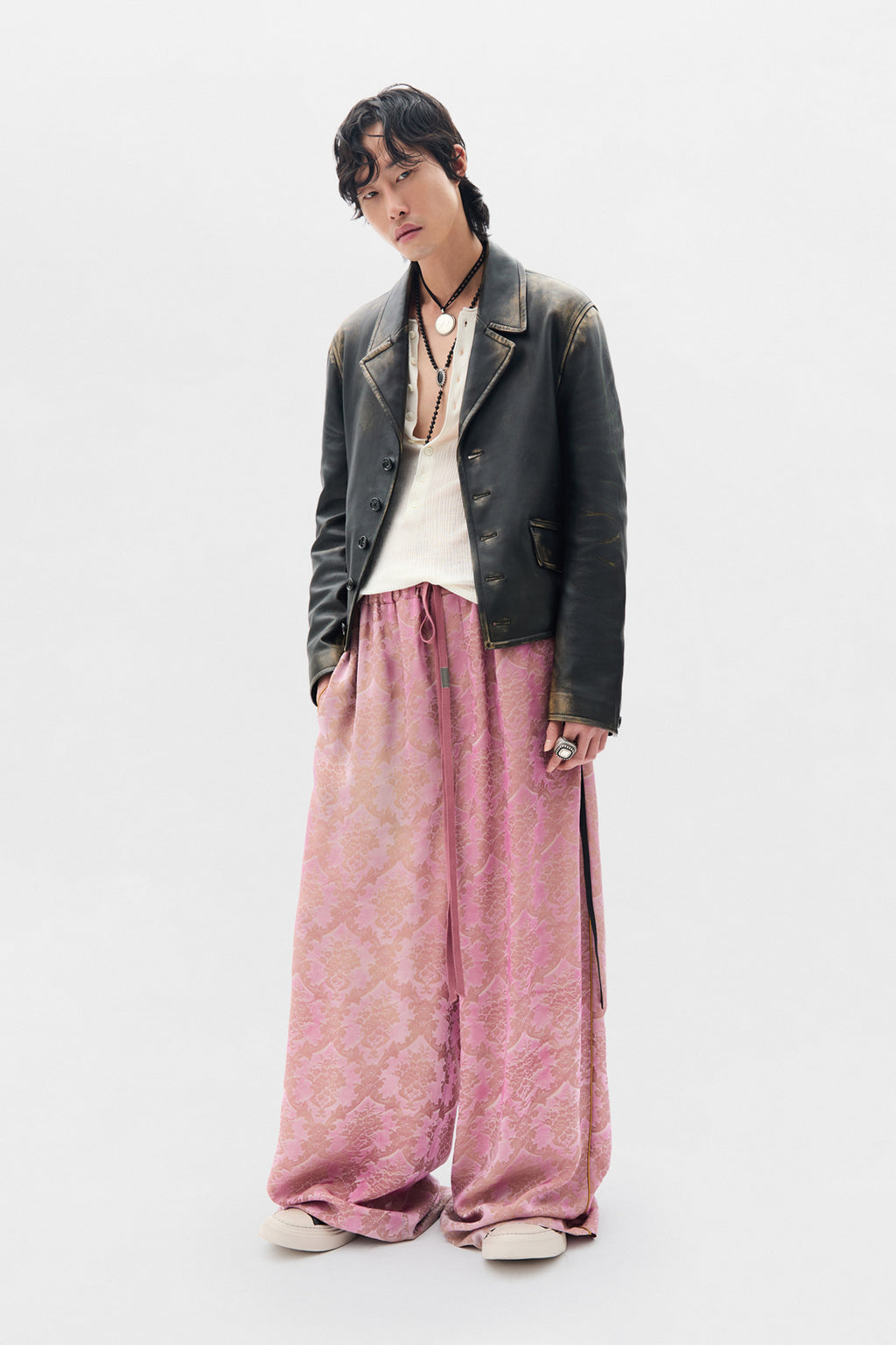 Haut tricoté ajusté Serafino en maille côtelée Bori Creponette 