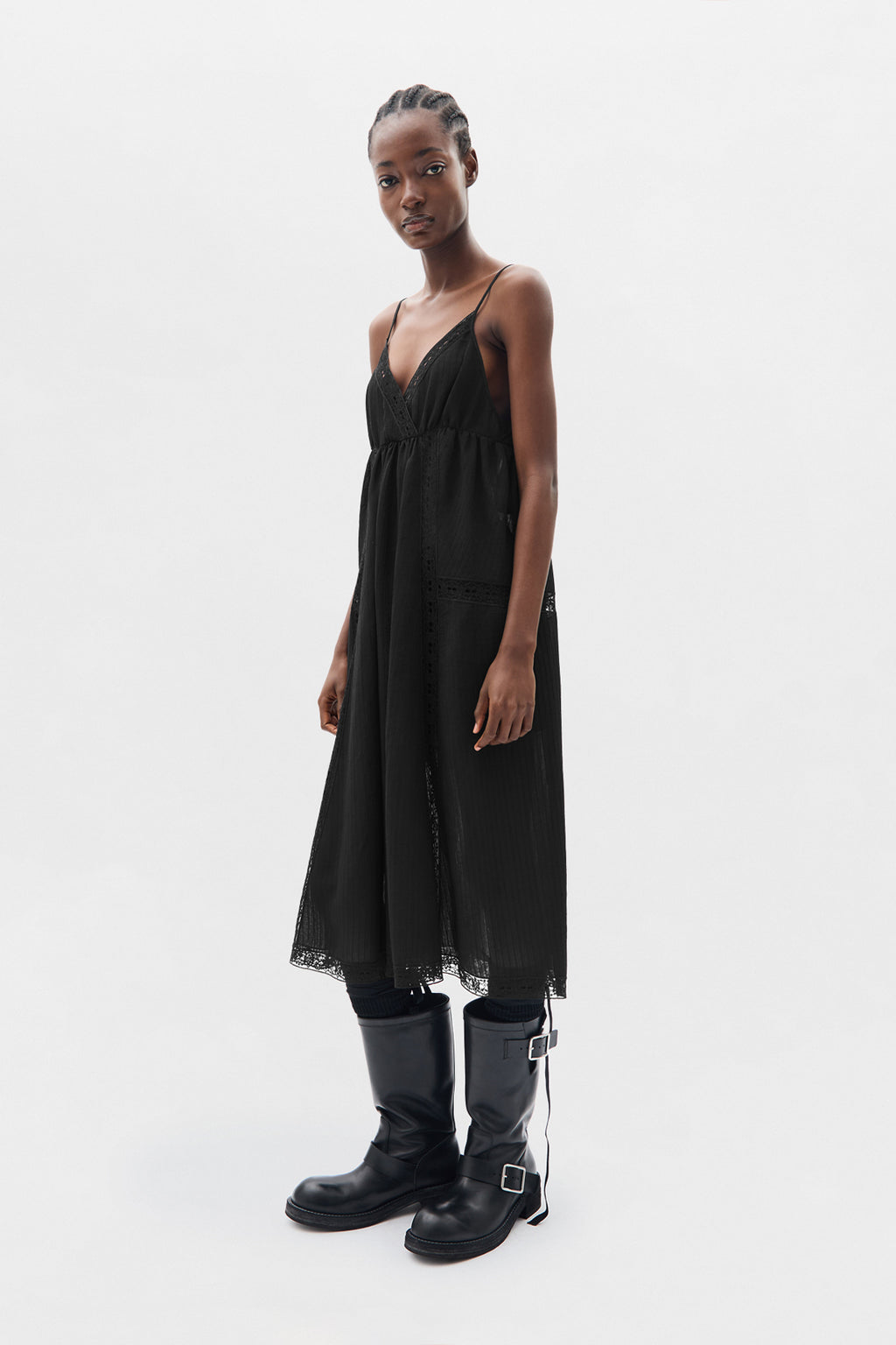 Elen Negligé Midi Dress