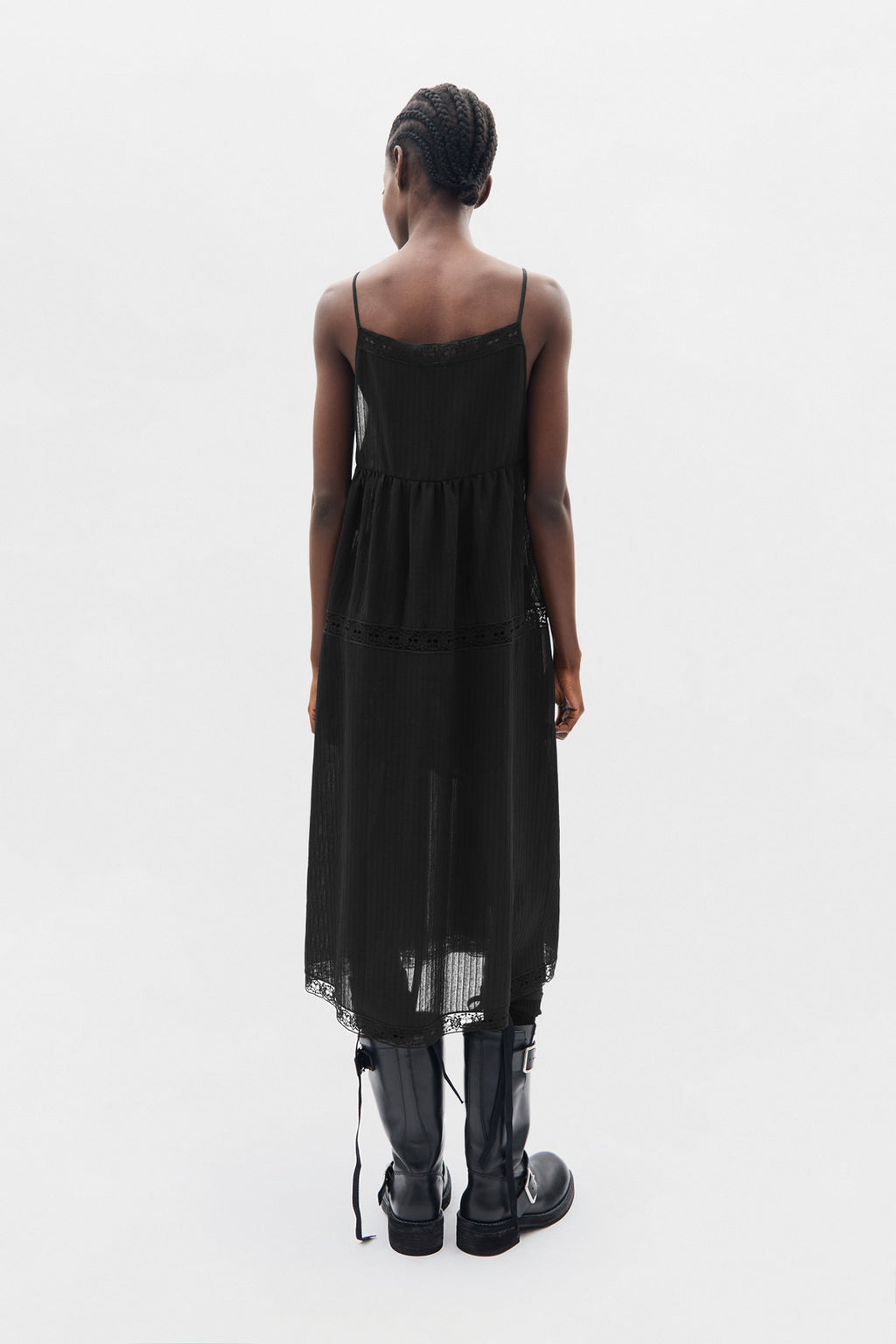 Elen Negligé Midi Dress