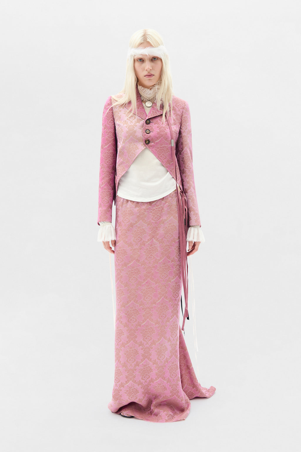 Lune Open Front Fitted Jacket