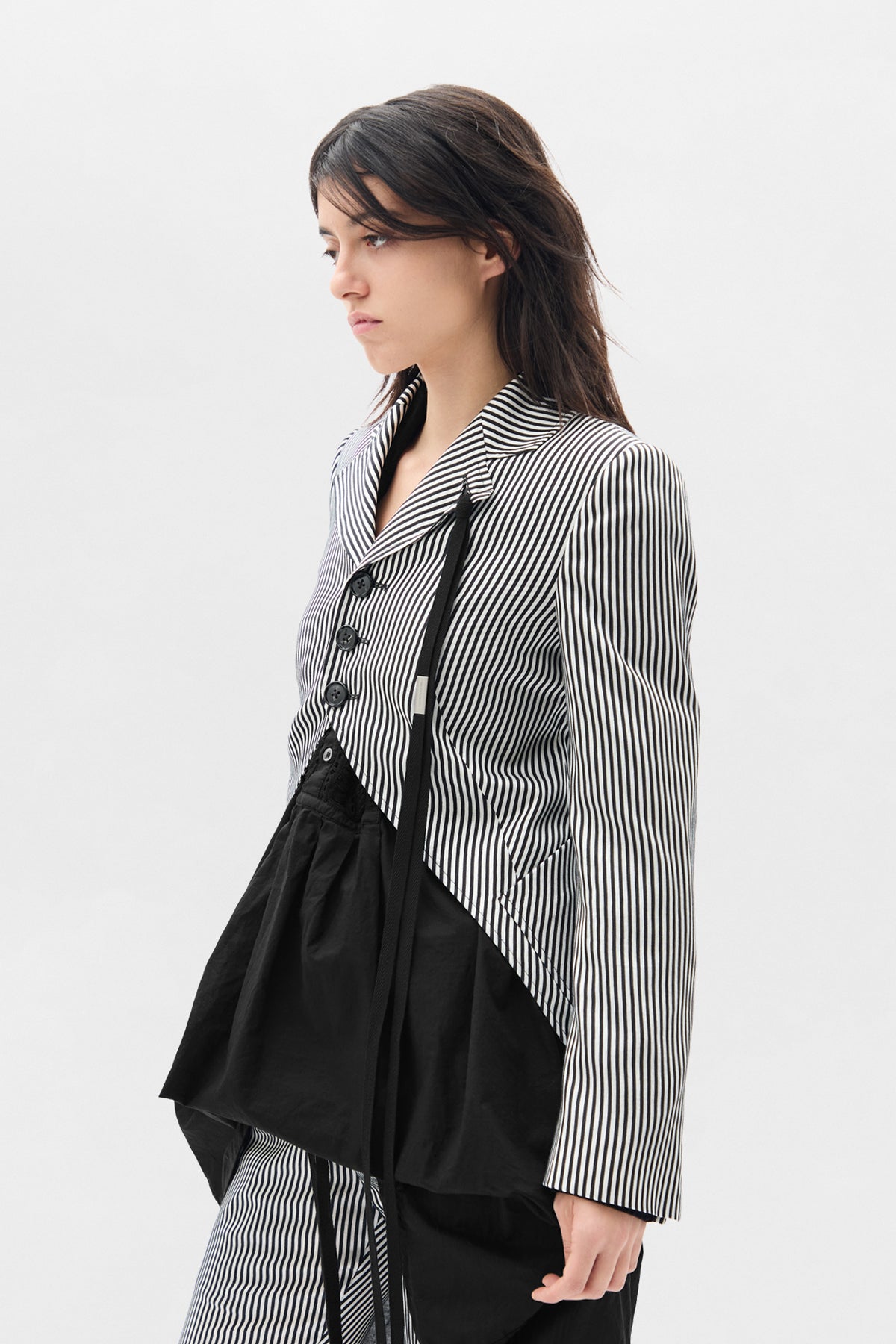 Lune Open Front Fitted Jacket