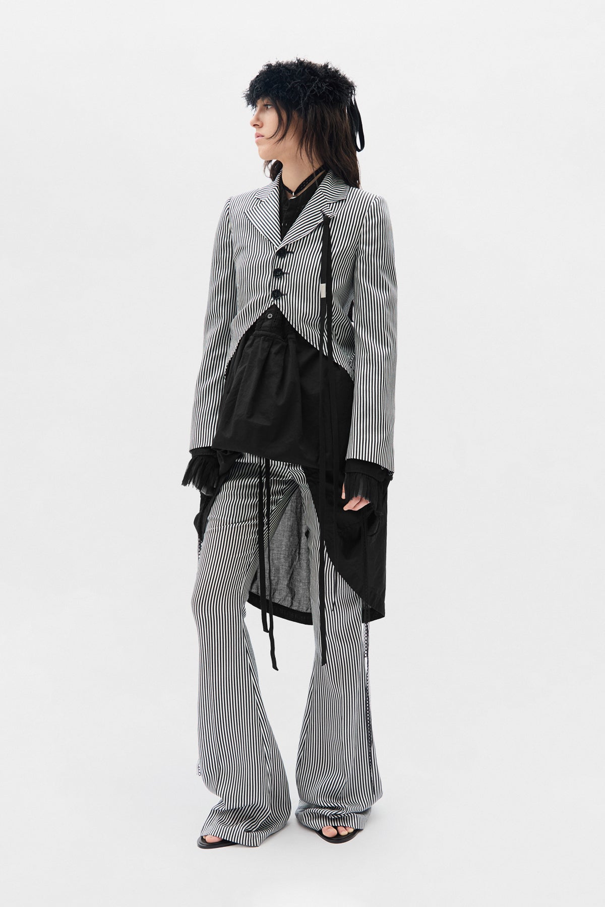 Lune Open Front Fitted Jacket