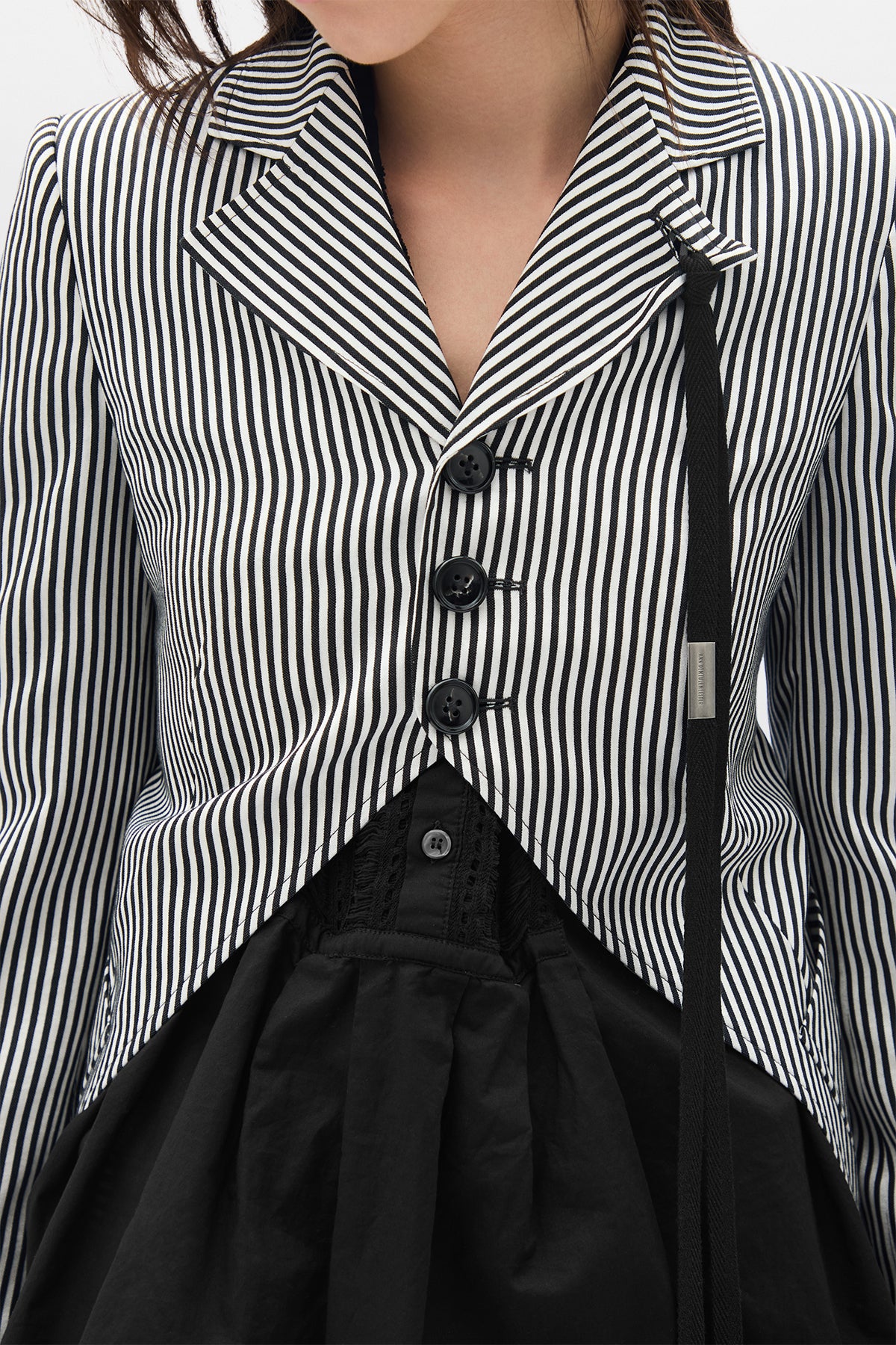 Lune Open Front Fitted Jacket