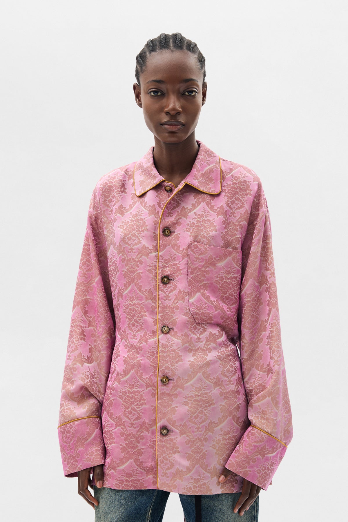 ANN DEMEULEMEESTER シルク　ストライプ タンクトップ 34 ANN DEMEULEMEESTER シルク ストライプ タンクトップ 34 - メルカリ