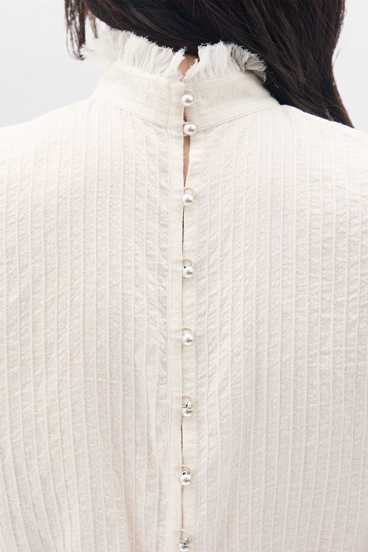 Bee High Neck Cropped Top