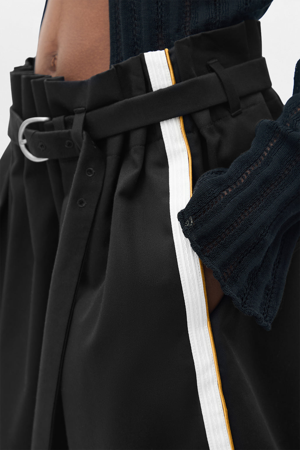 Minigonna a pieghe Haga 