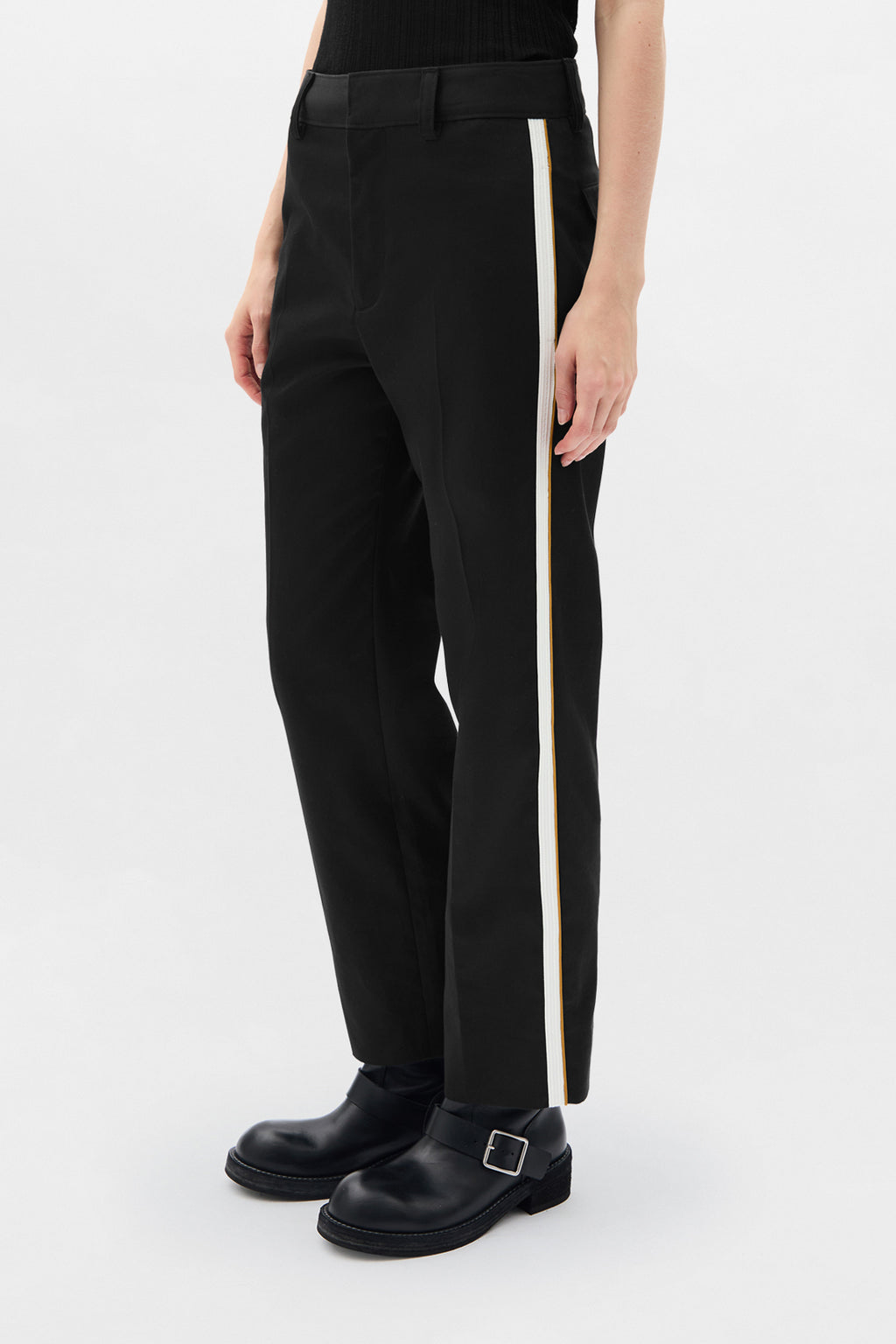 Fera Straight Leg Cropped Trousers