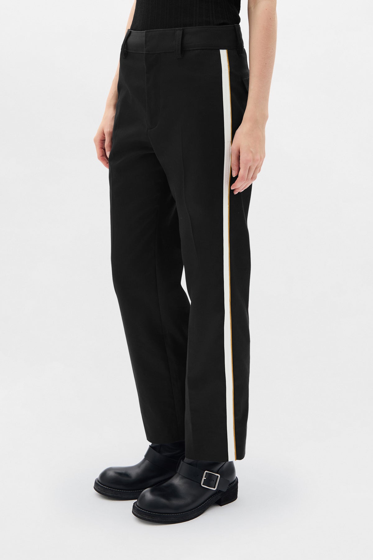 Fera Straight Leg Cropped Trousers