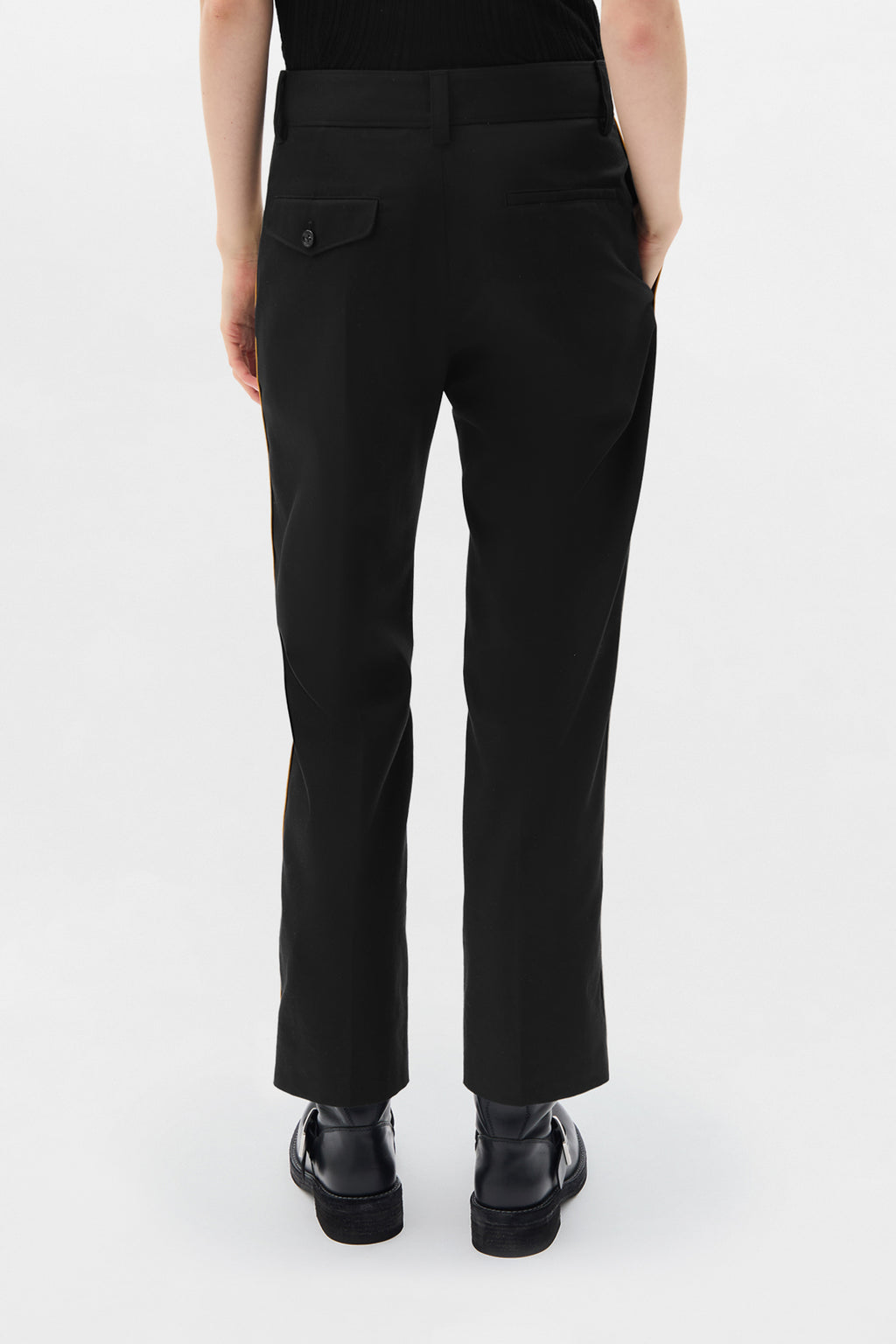 Fera Straight Leg Cropped Trousers