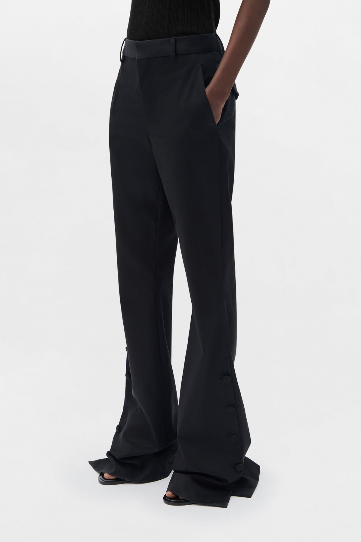 Enya Slim Fit Bootcut Trousers – Ann Demeulemeester
