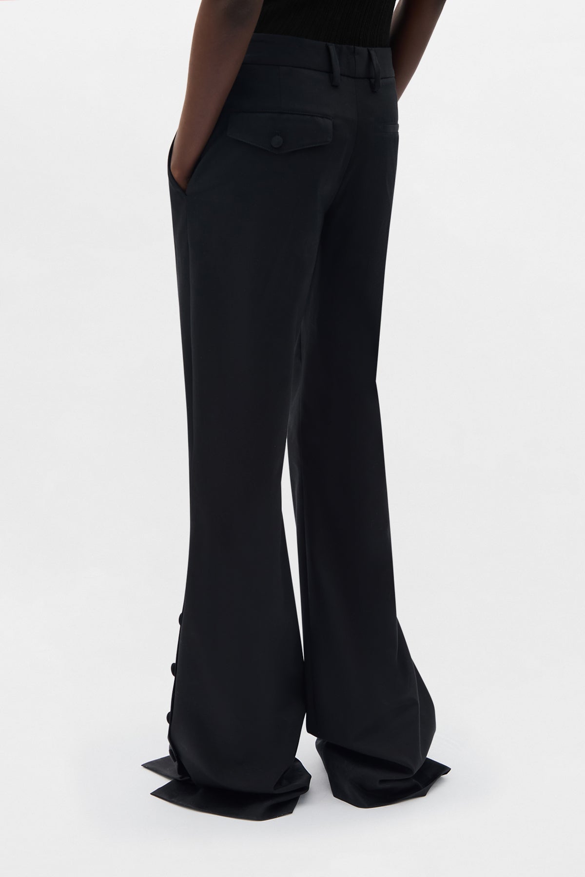 Enya Slim Fit Bootcut Trousers – Ann Demeulemeester