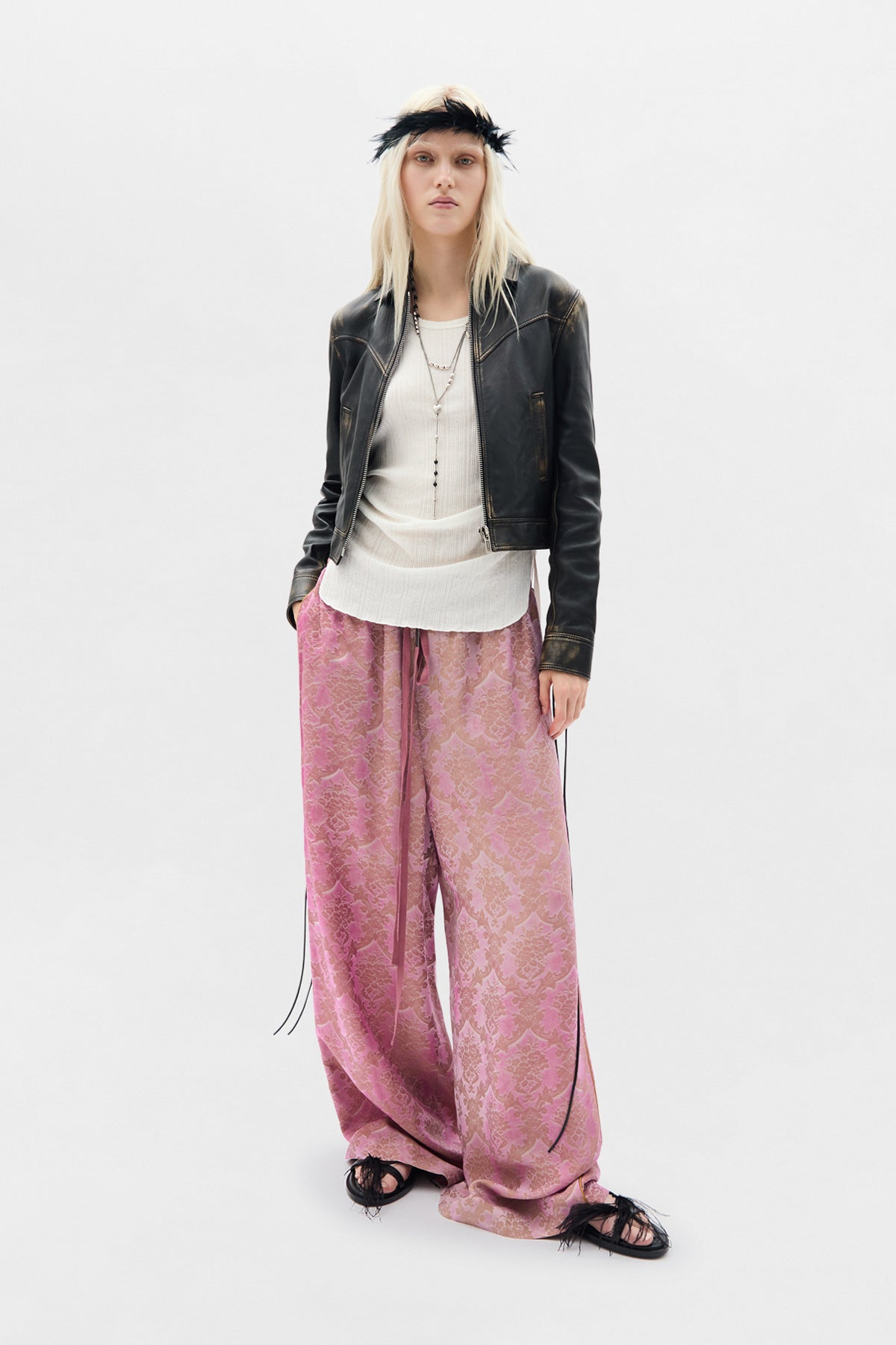 Ann Demeulemeester リネンパンツ XXS ソフィリラックスラウンジパンツ – Ann Demeulemeester