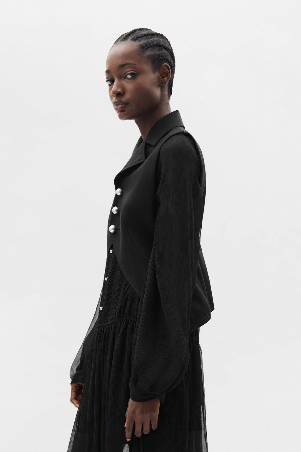 Lune Open Front Waistcoat