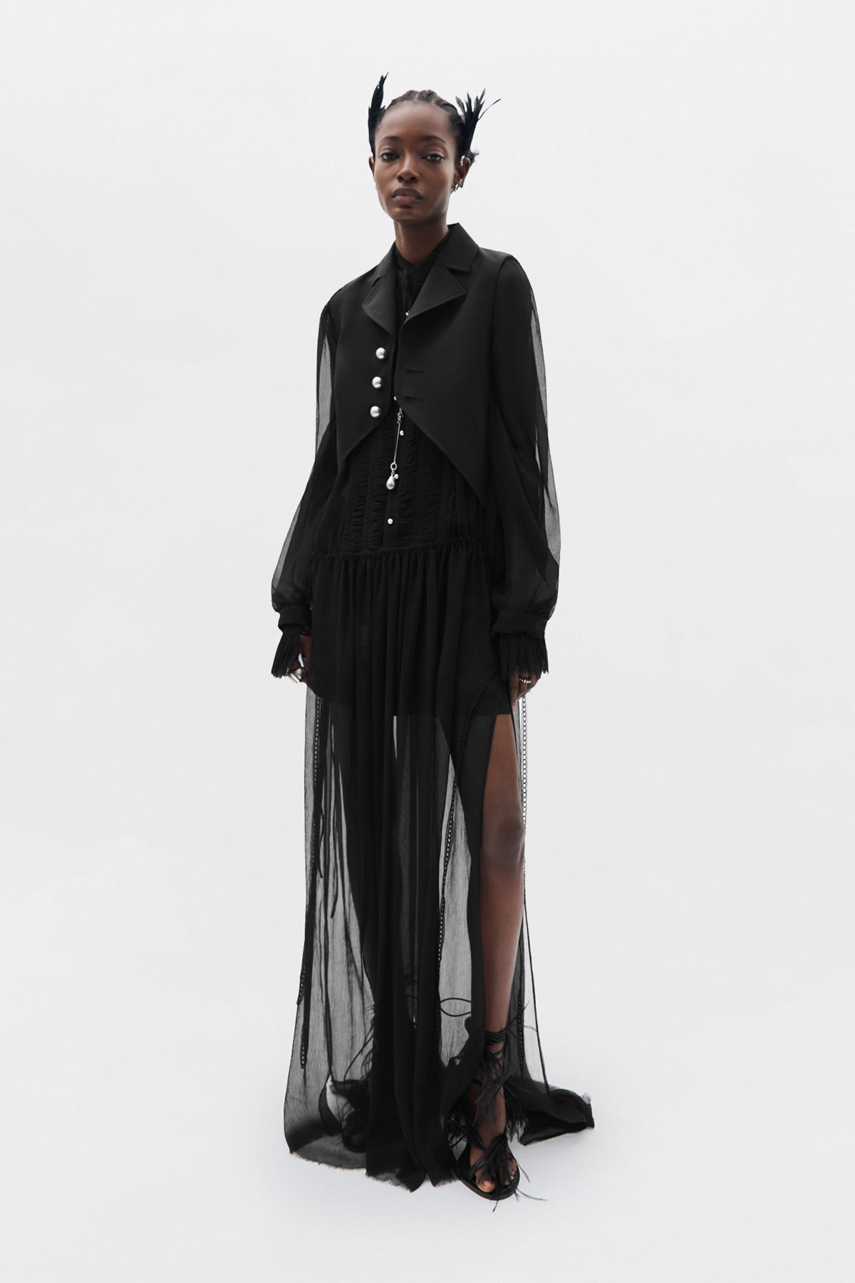 Lune Open Front Waistcoat – Ann Demeulemeester
