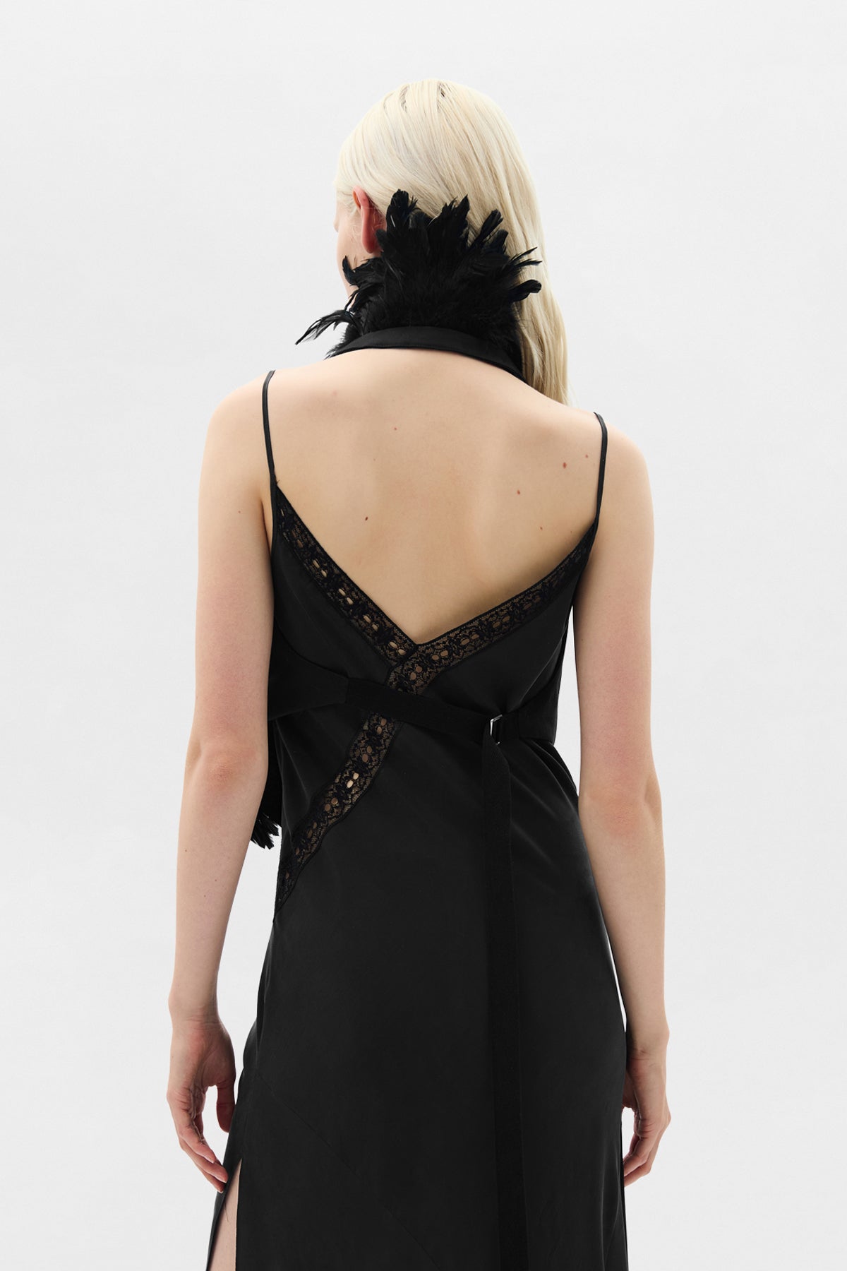 Ann Demeulemeester 変形キャミソール　ブラック ブラック Idje Open Waistcoat – Ann Demeulemeester