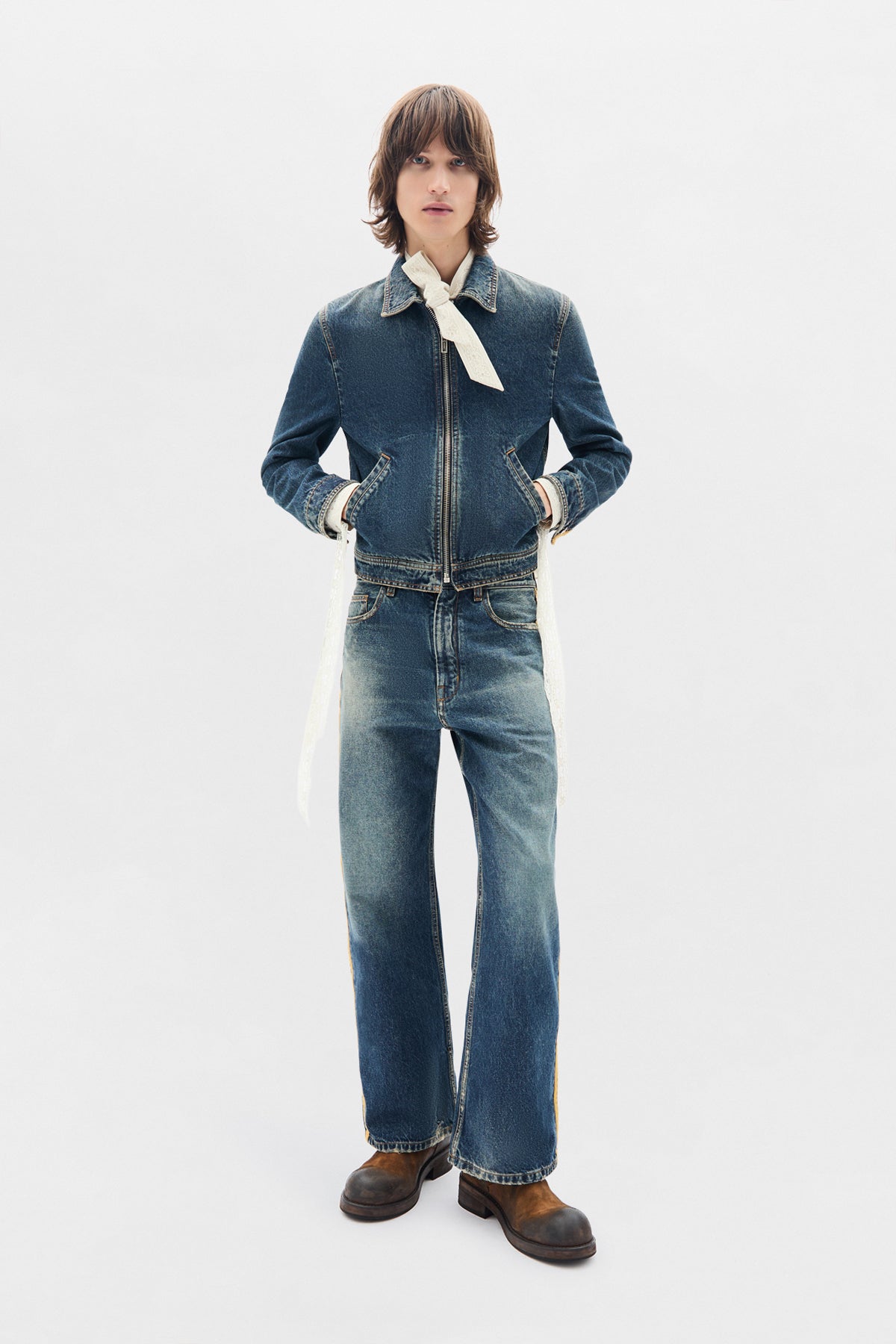 Blouson zippé ajusté Rocco 