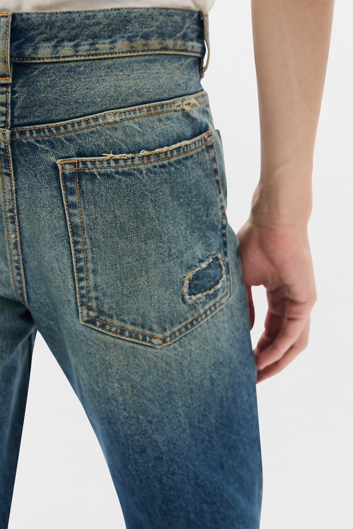 Hamo 5-Pockets Slim Fit Bootcut Trousers – Ann Demeulemeester