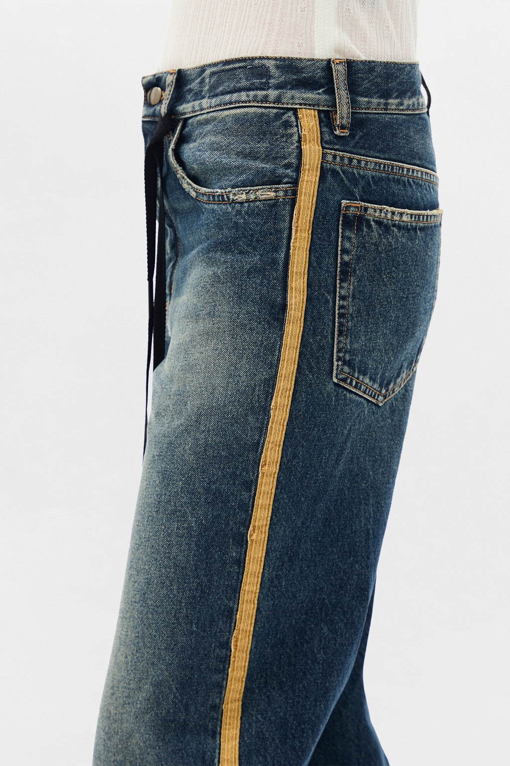 Pantaloni Zana a 5 tasche svasati corto 