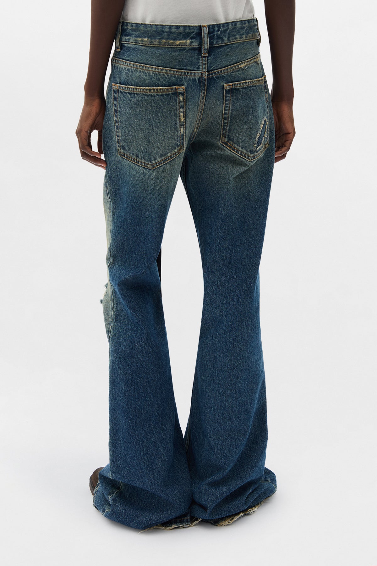 Toos 5-Pockets Slim Fit Bootcut Trousers – Ann Demeulemeester