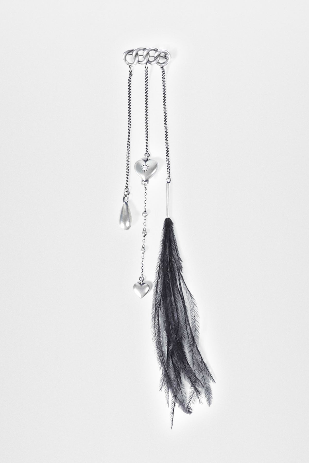 Ann Demeulemeester Akke Brooch