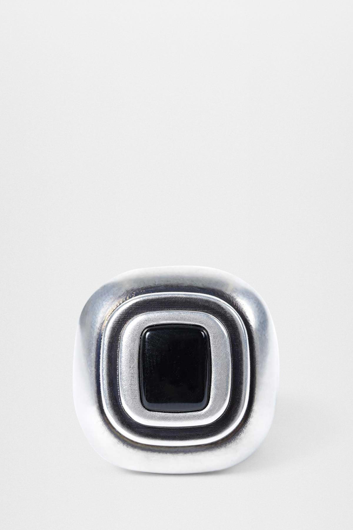 Anello largo smaltato Merr 