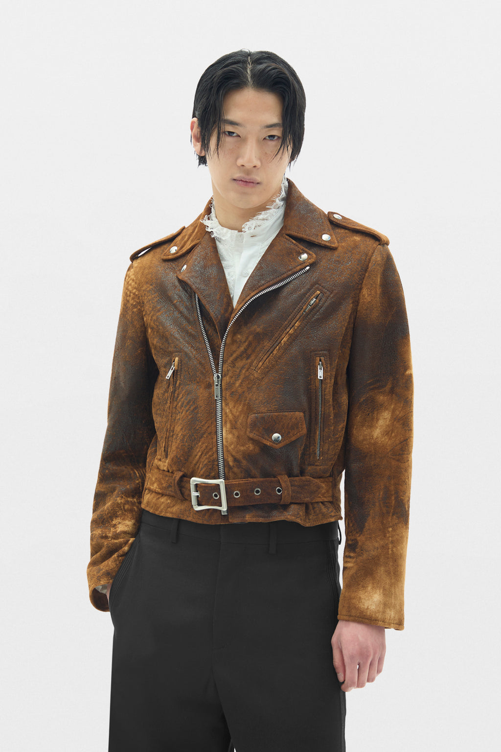 Clarin Fitted Perfecto Burned Suede
