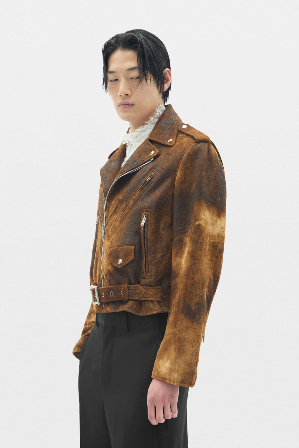 Clarin Fitted Perfecto Burned Suede