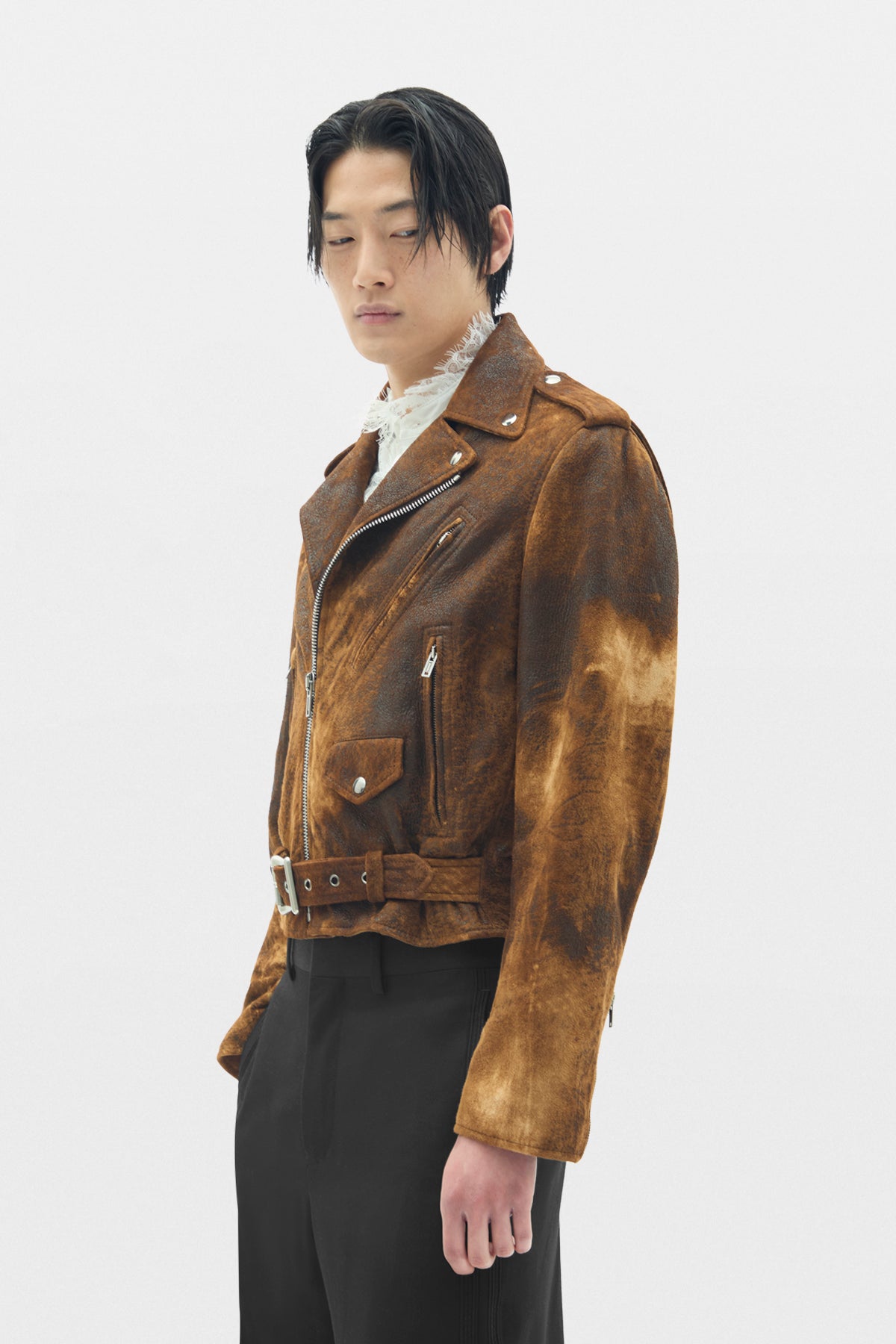 Clarin Fitted Perfecto Burned Suede