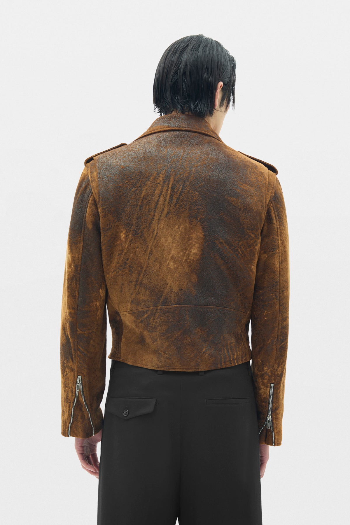 Clarin Fitted Perfecto Burned Suede