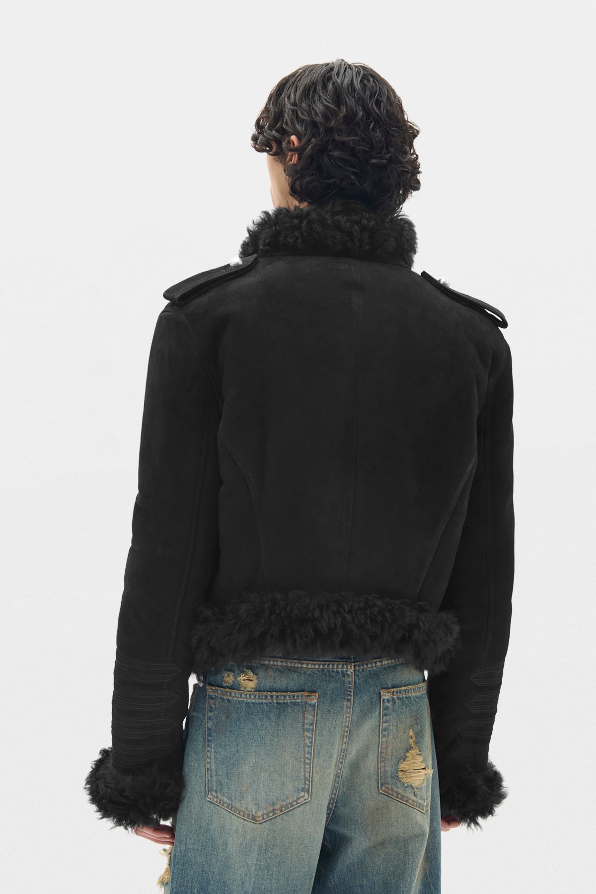 Maldus Embroidered Cropped Marsina Jacket