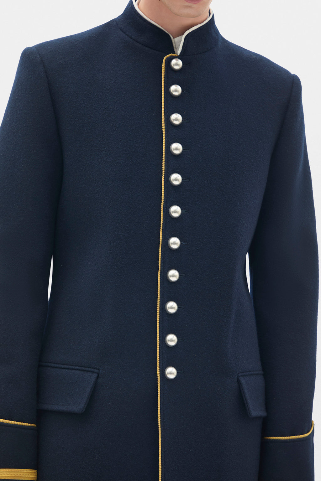 Manteau en laine lavée Arit Fitted Marsina Coat 