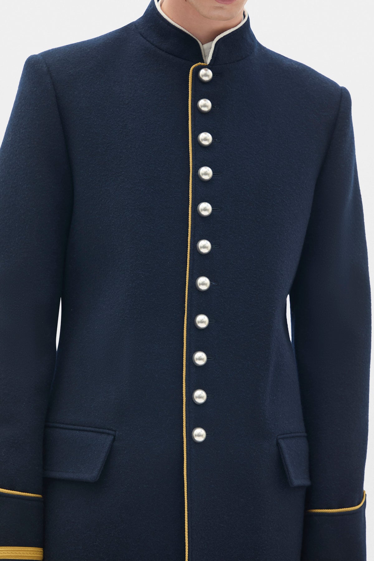 Manteau en laine lavée Arit Fitted Marsina Coat 