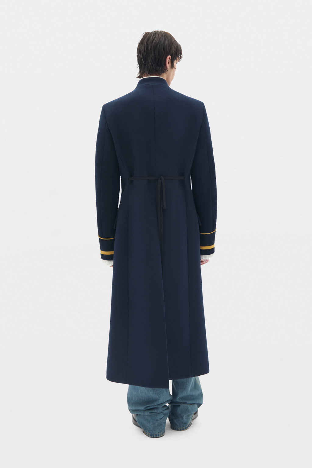 Manteau en laine lavée Arit Fitted Marsina Coat 