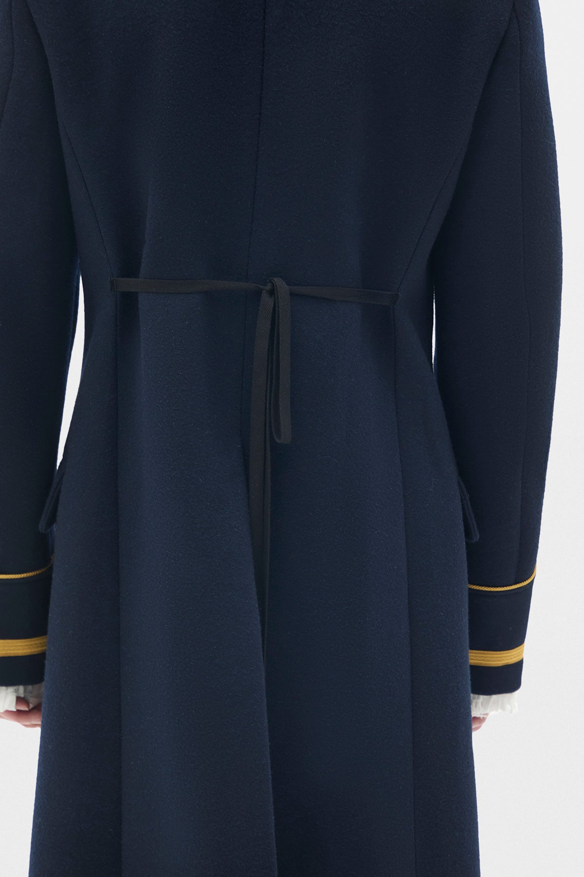 Manteau en laine lavée Arit Fitted Marsina Coat 