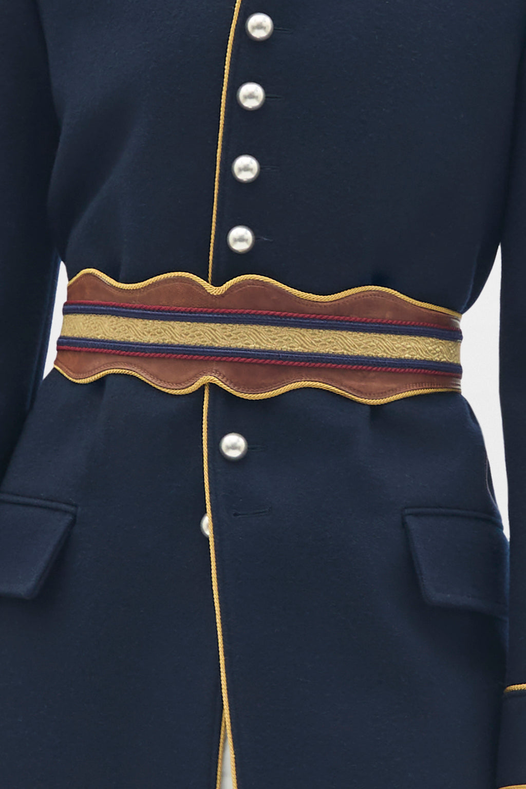 Manteau en laine lavée Arit Fitted Marsina Coat 